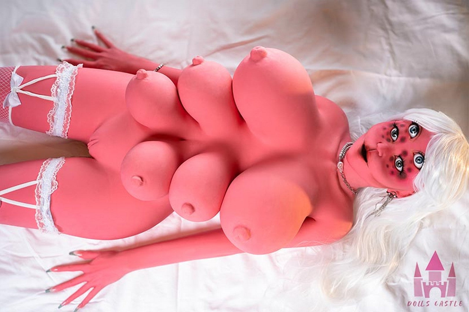Deill: Poupée Sexuelle Fantasy En TPE Taille Naturelle 162cm, Bonnet Méga-Dolls Castle-[Stock UE]
