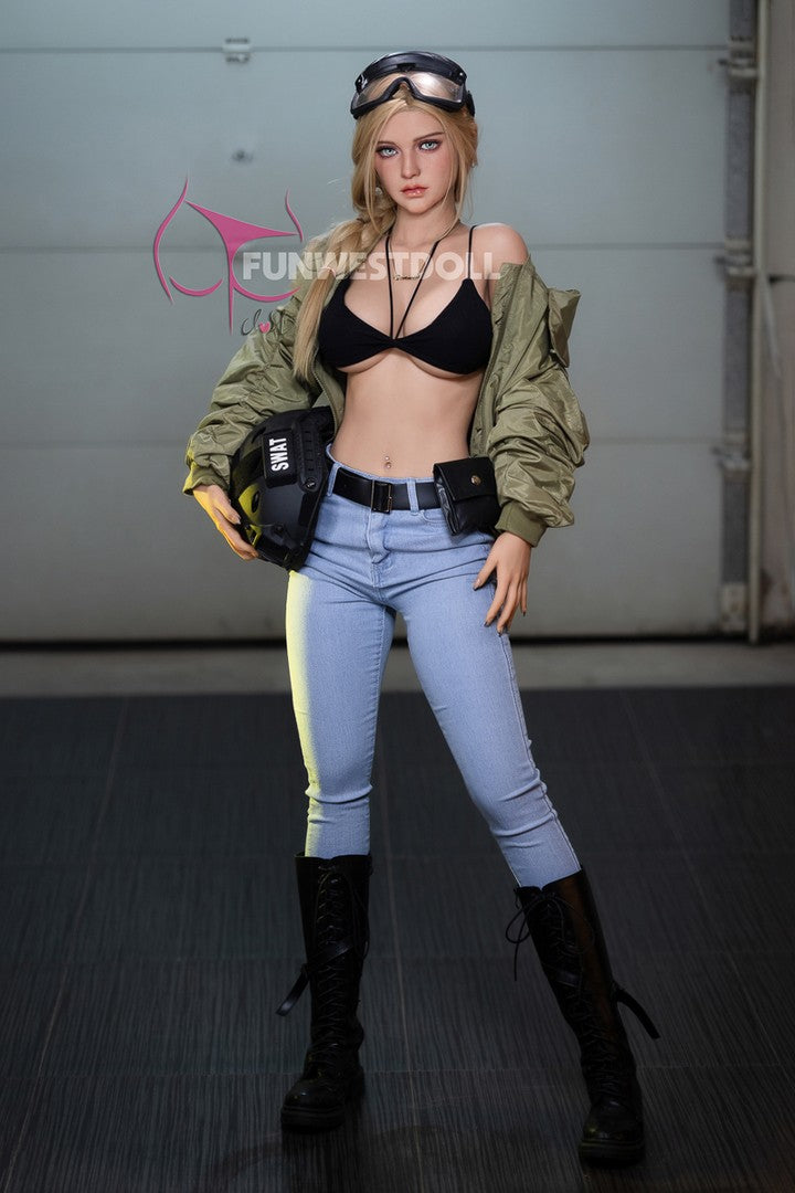 Bella FWD076: Poupée Sexuelle S-TPE Réaliste De Luxe 162cm, Bonnet F-FunWest-[Stock UE]