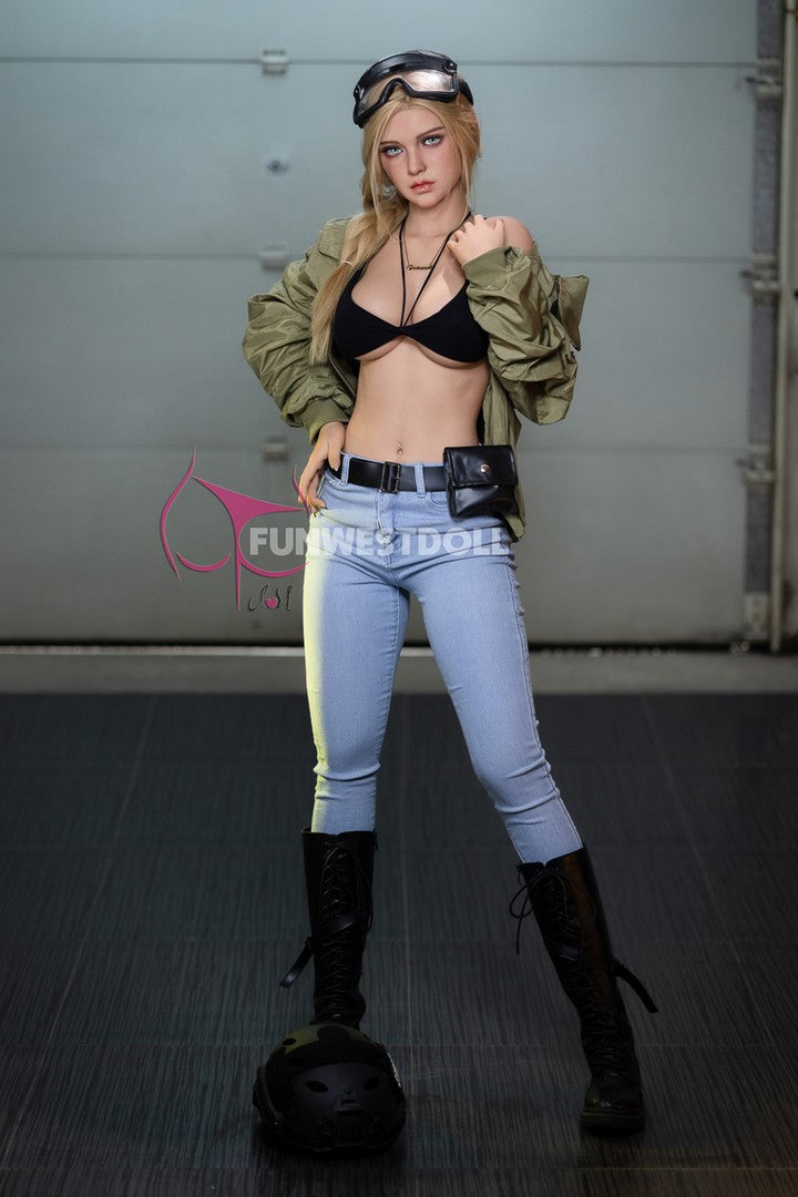 Bella FWD076: Poupée Sexuelle S-TPE Réaliste De Luxe 162cm, Bonnet F-FunWest-[Stock UE]