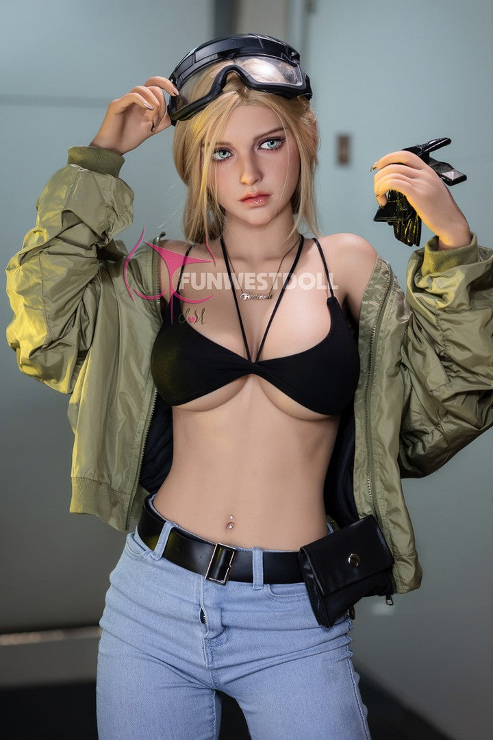 Bella FWD076: Poupée Sexuelle S-TPE Réaliste De Luxe 162cm, Bonnet F-FunWest-[Stock UE]