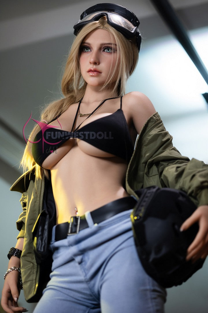 Bella FWD076: Poupée Sexuelle S-TPE Réaliste De Luxe 162cm, Bonnet F-FunWest-[Stock UE]