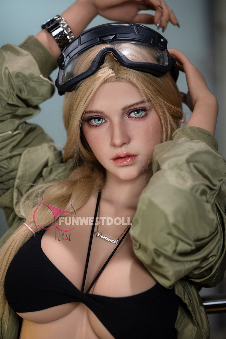 Bella FWD076: Poupée Sexuelle S-TPE Réaliste De Luxe 162cm, Bonnet F-FunWest-[Stock UE]