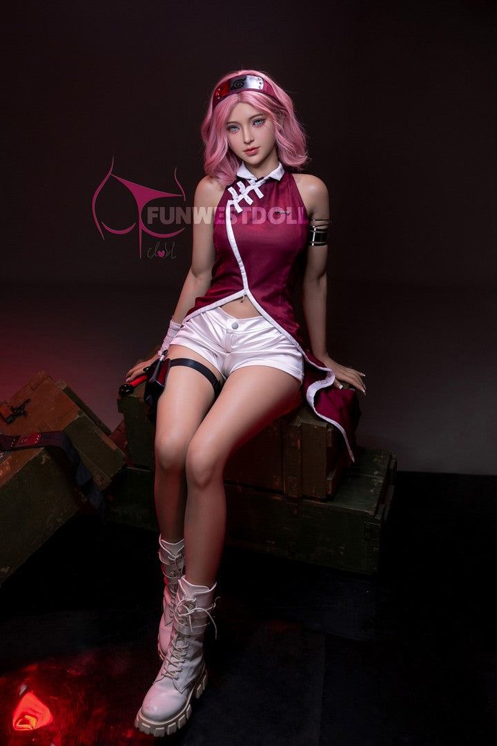 Alice FWD079: Poupée Sexuelle S-TPE Réaliste De Luxe 159cm, Bonnet A-FunWest-[Stock UE]