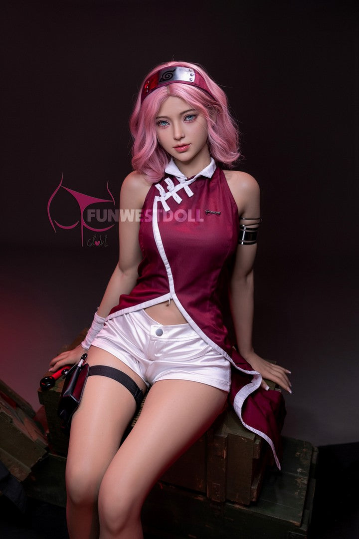 Alice FWD079: Poupée Sexuelle S-TPE Réaliste De Luxe 159cm, Bonnet A-FunWest-[Stock UE]