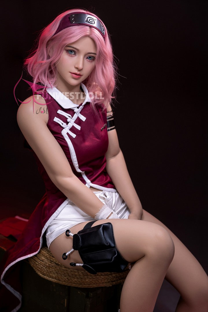 Alice FWD079: Poupée Sexuelle S-TPE Réaliste De Luxe 159cm, Bonnet A-FunWest-[Stock UE]