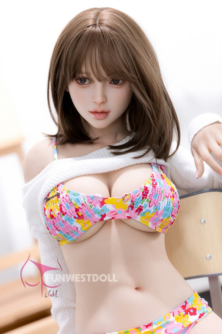 Lily FWD095: Poupée Sexuelle S-TPE Réaliste De Luxe 152cm, Bonnet D-FunWest-[Stock UE]