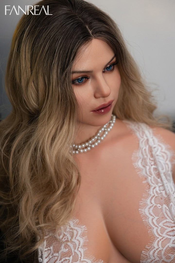 Carlee ROS: Buste De Poupée Sexuelle En Silicone De Luxe 95cm, Bonnet G-Fanreal Doll-[Stock UE]