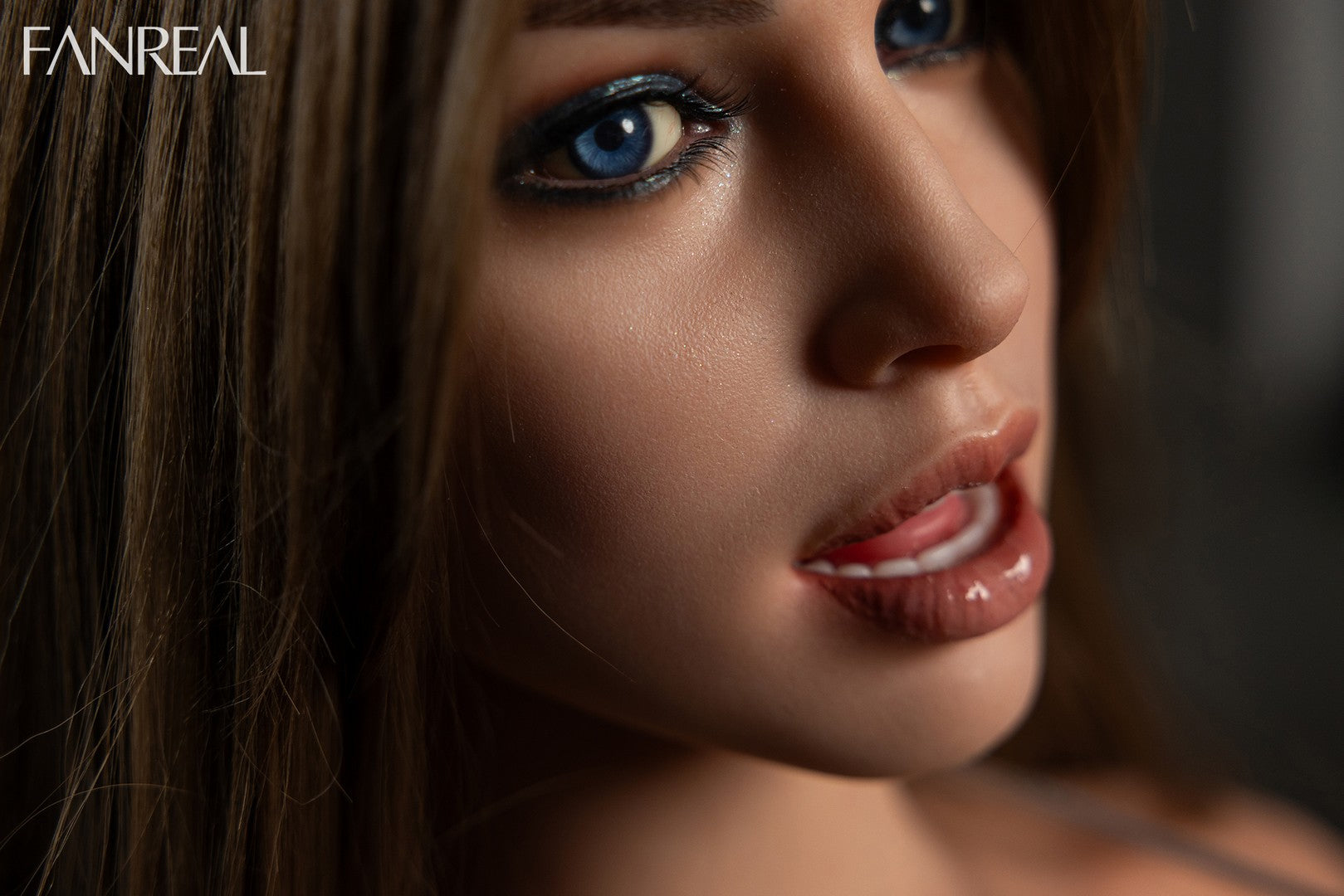 Della ROS: Buste De Poupée Sexuelle En Silicone De Luxe 95 cm, Bonnet G-Fanreal Doll-[Stock UE]