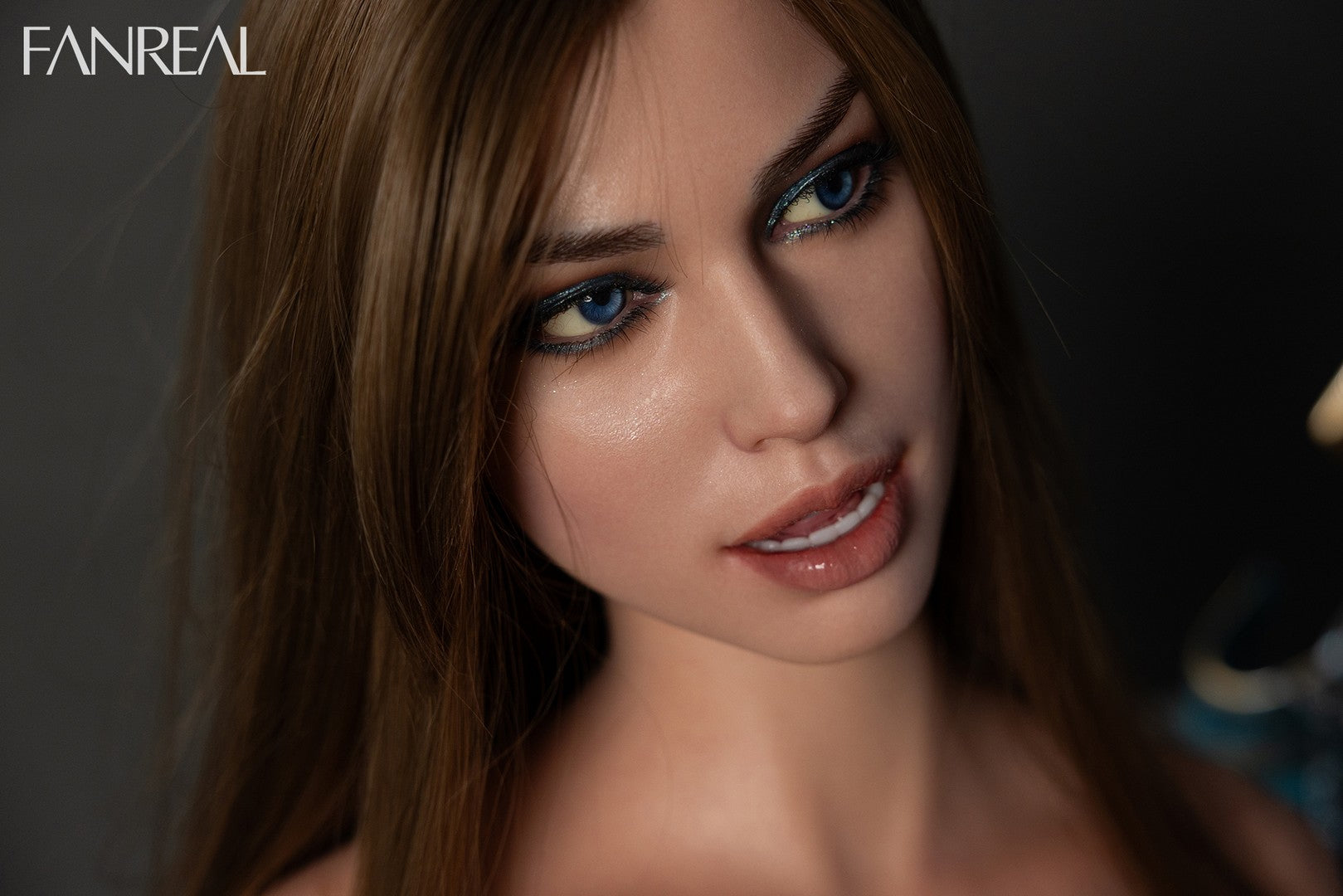 Della ROS: Buste De Poupée Sexuelle En Silicone De Luxe 95 cm, Bonnet G-Fanreal Doll-[Stock UE]