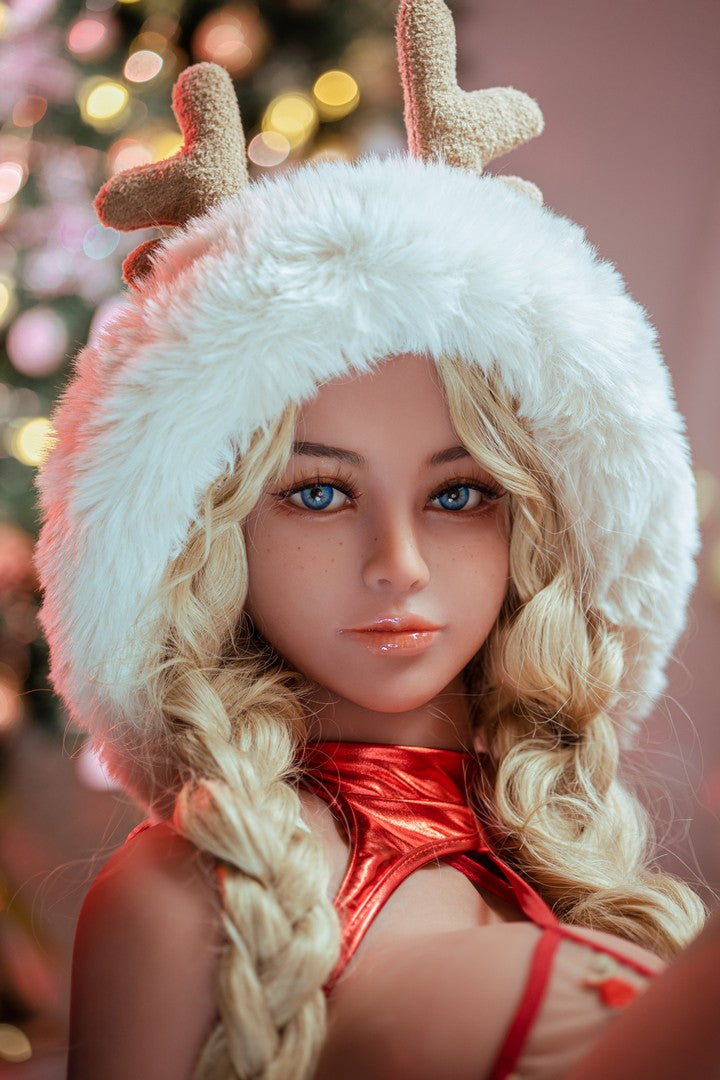 #217 Noël: Poupée Sexuelle Réaliste En TPE 153 cm Bonnet D–[Stock UE]